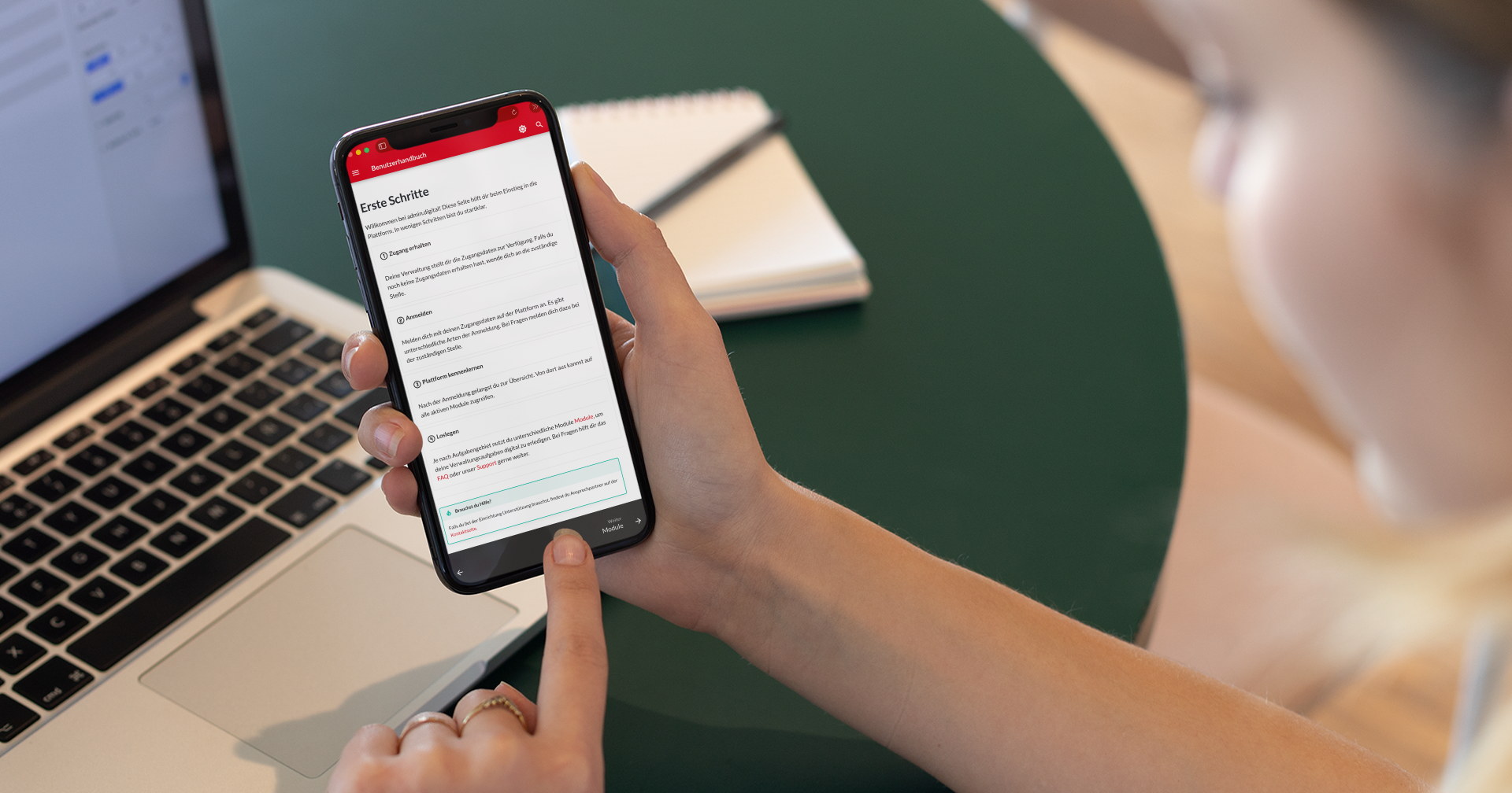 Neue Benutzerdokumentation für admin.digital